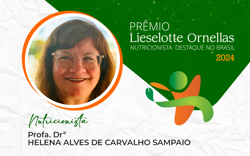 Nutricionista vencedora do Prêmio Lieselotte Ornellas é do Ceará